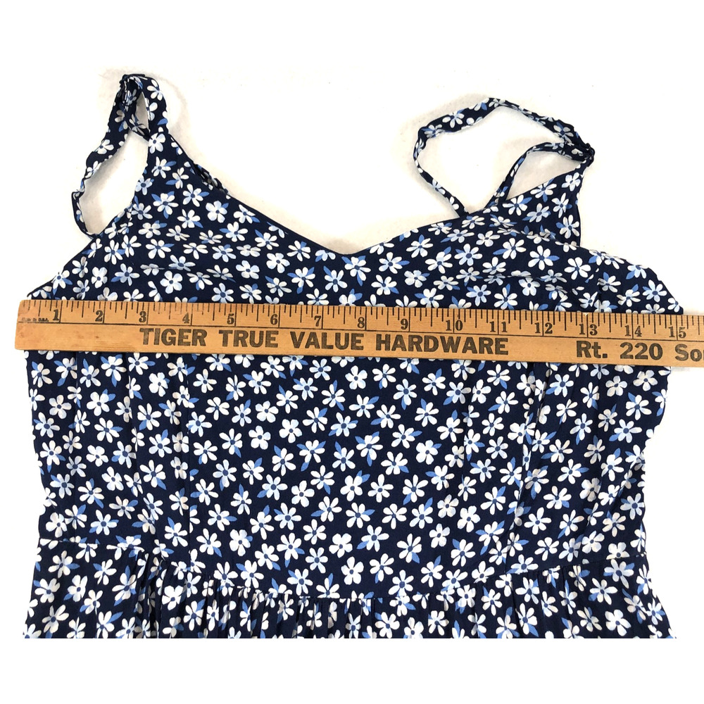 NWT Old Navy Womens Blue & White Floral Cami Sundress Size Small - Picture 7 of 8
